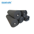 Clean-Link Factory Hot Sales 100% Polyester Fabric Roll Activated Carbon Filter Carbon Fiber 350g 480g